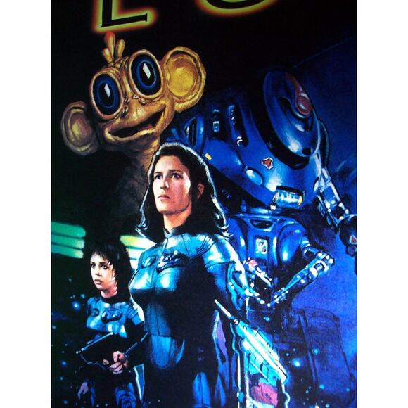 Lost In Space Pinball Translite 1998 Original Unused Artwork Space Age Robot - Picture 2 of 6